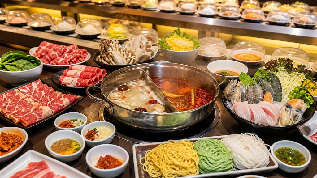Buffet lẩu TP.HCM phù hợp đi nhóm cuối tuần