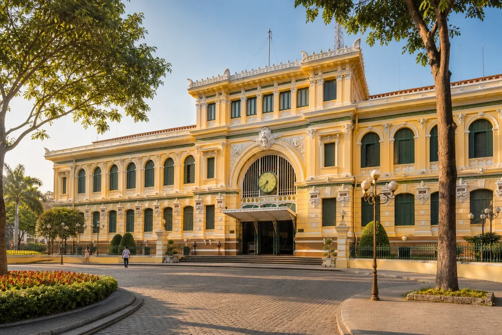 Bưu điện Trung tâm Sài Gòn địa điểm check-in