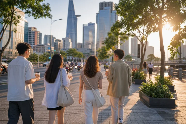 Địa điểm đi chơi cuối tuần TP.HCM với nhóm bạn đi dạo trung tâm