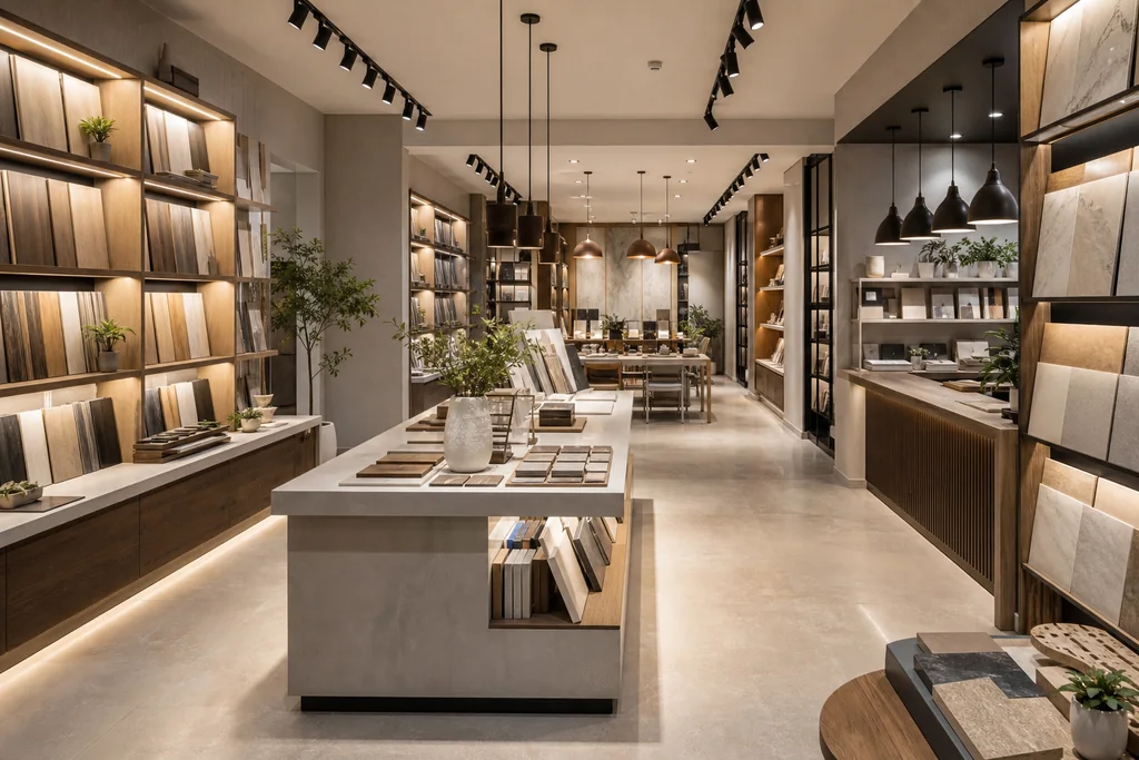 Thiết kế showroom bán lẻ chuyên nghiệp