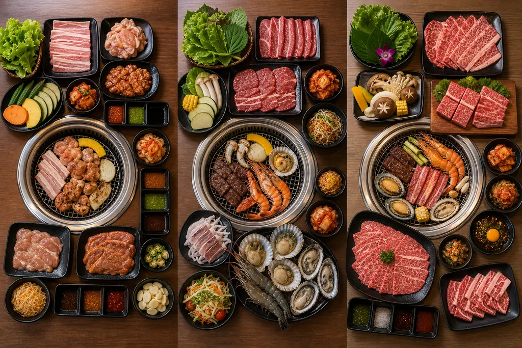 So sánh phân khúc buffet nướng TPHCM