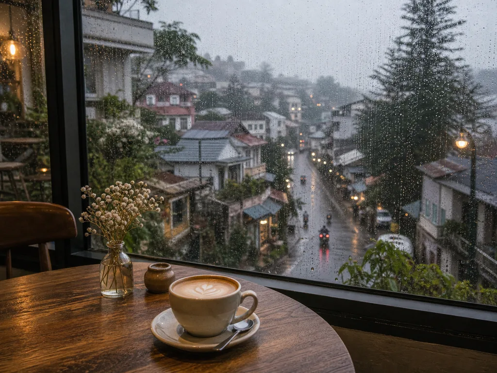 Du lịch Đà Lạt tự túc ngày mưa