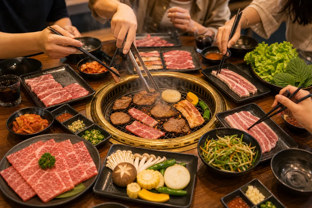 Đi buffet nướng theo nhóm bạn ở TPHCM